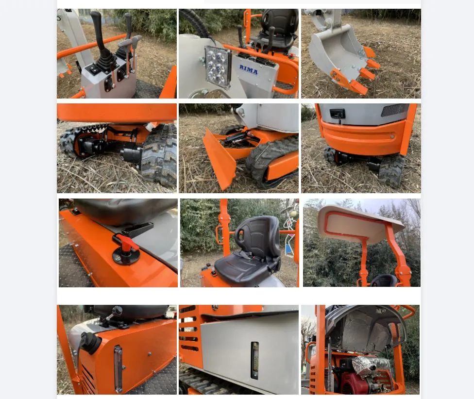 Excavator Equipment Models for Construction/Forestry Work