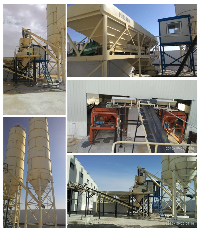 120m3/H Stationary Concrete Batching Plant Hzs120 for Big Engineering Project